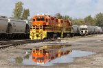 MMRR 2170 & 2019 sit tied down at North Yard